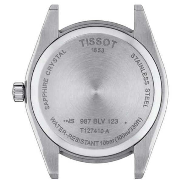 tissot classic contemporary  stainless steel grey men  watch t1274101104100