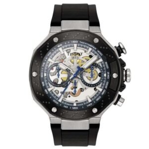 tissot silicon black men watch t1414622704100