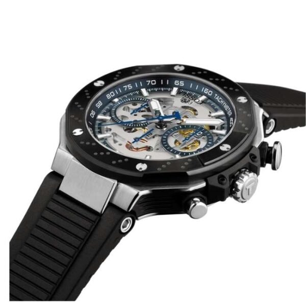 tissot silicon black men watch t1414622704100