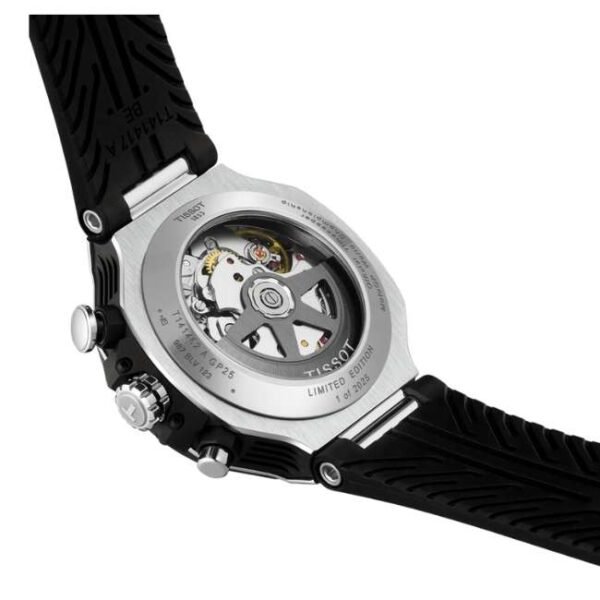 tissot silicon black men watch t1414622704100