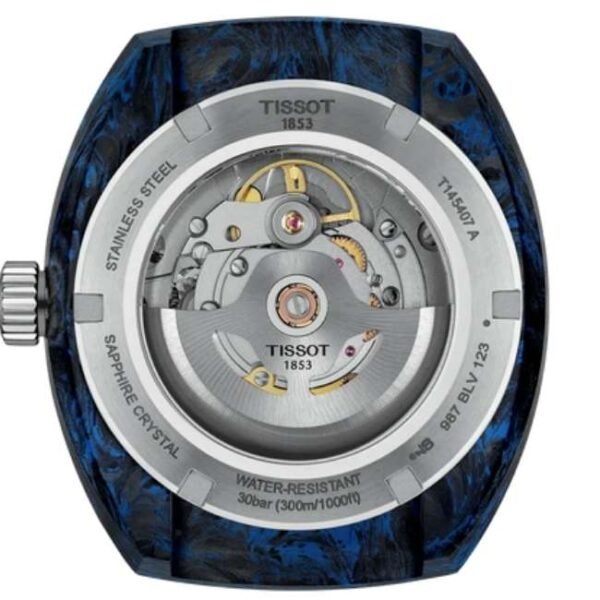tissot rubber blue men watch t1454079705701