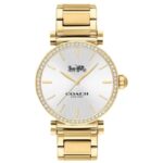 Coach Stainless Steel Gold Women Watch 14503578