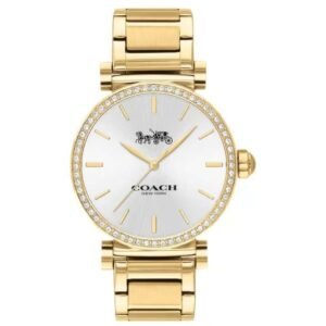 Coach Stainless Steel Gold Women Watch 14503578