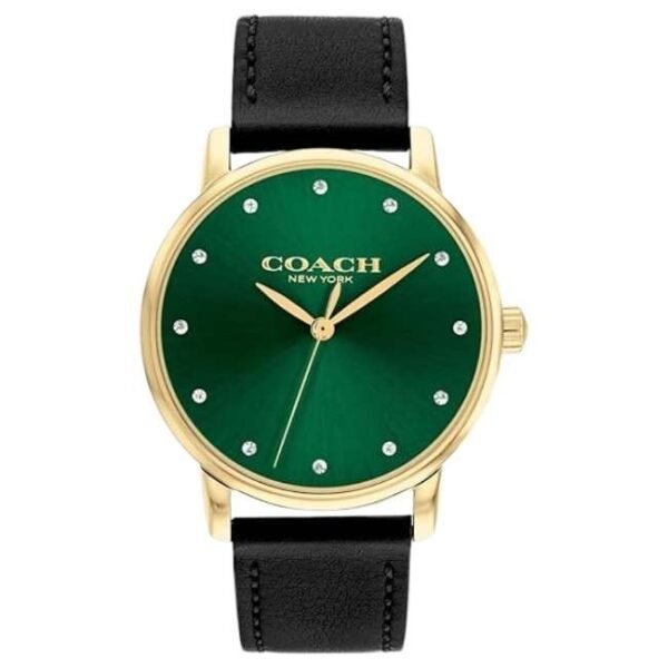 Coach  Leather Black Women Watch 14503972