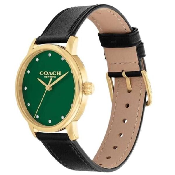 Coach  Leather Black Women Watch 14503972