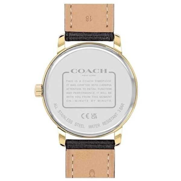 Coach  Leather Black Women Watch 14503972