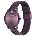 Coach Stainless Steel Purple Women Watch 14504211