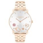 Coach Stainless Steel Rose Gold Women Watch 14504285