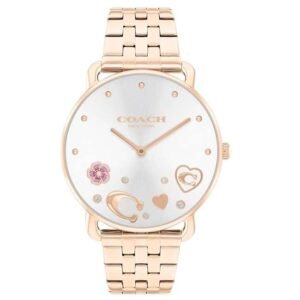 Coach Stainless Steel Rose Gold Women Watch 14504285