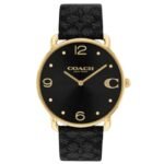 Coach Polyvinyl Chloride Black Women Watch 14504289
