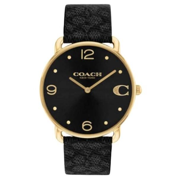 Coach Polyvinyl Chloride Black Women Watch 14504289