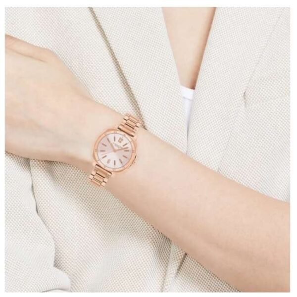 Coach Ceramic Rose Gold Women Watch 14504467