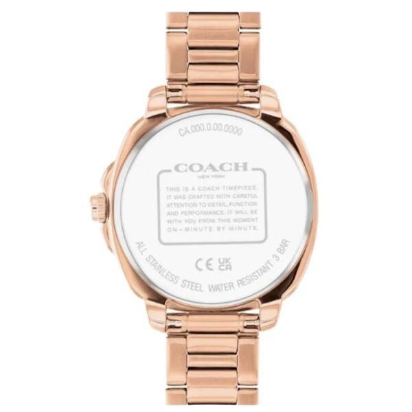 Coach Ceramic Rose Gold Women Watch 14504467