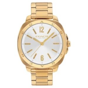 Coach Stainless Steel Gold Women Watch 14504478