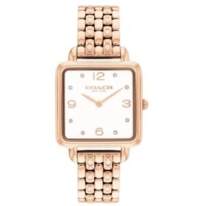 Coach Stainless Steel Rose Gold Women Watch 14504532