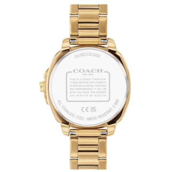 Coach Ceramic Gold Women Watch 14504535