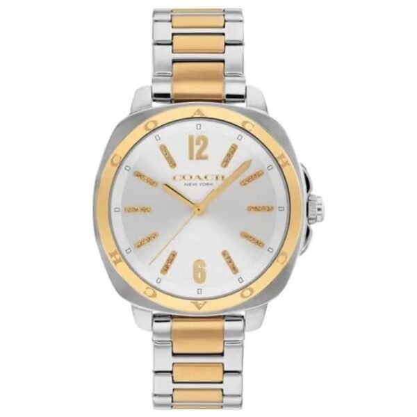 Coach Stainless Steel Two Tone Women Watch 14504544
