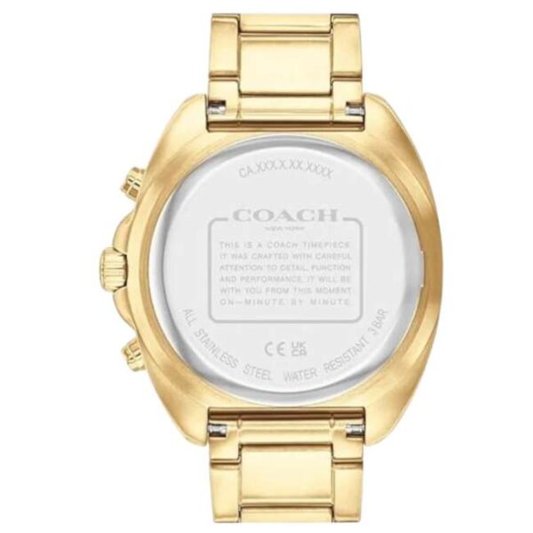 Coach Stainless Steel Gold Men Watch 14602703