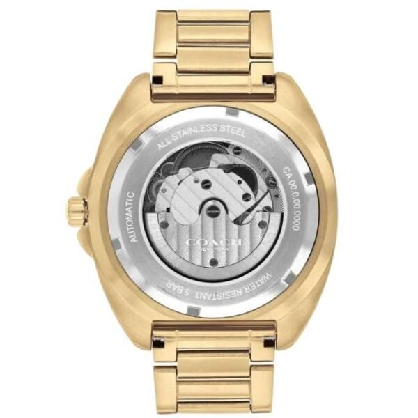 Coach Stainless Steel Gold Men Watch 14602712