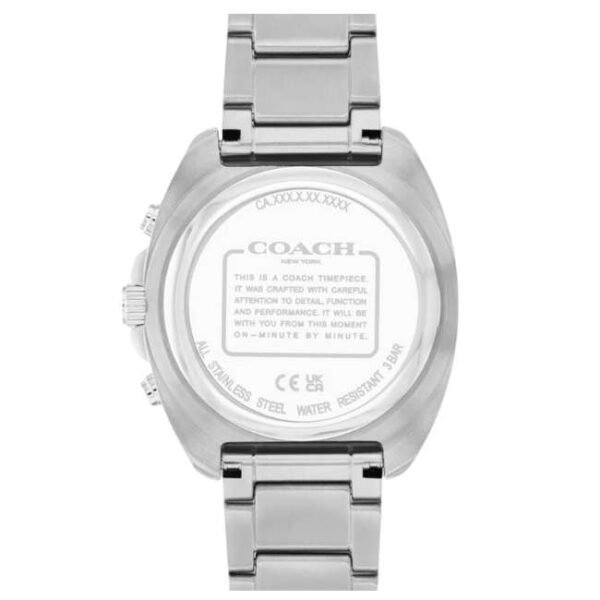 Coach Stainless Steel Silver Men Watch 14602737