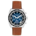 Coach Leather Brown Men Watch 14602741