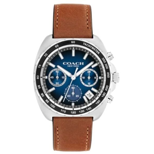 Coach Leather Brown Men Watch 14602741