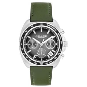 Coach Leather Green Men Watch 14602742