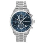 boss stainless steel silver men watch 1514226
