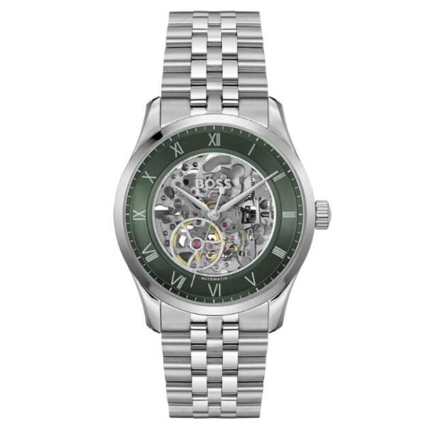 boss stainless steel silver men watch 1514236