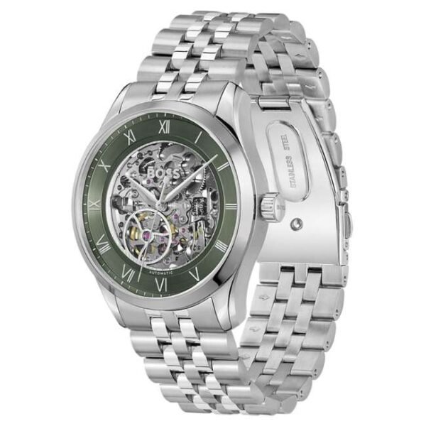 boss stainless steel silver men watch 1514236