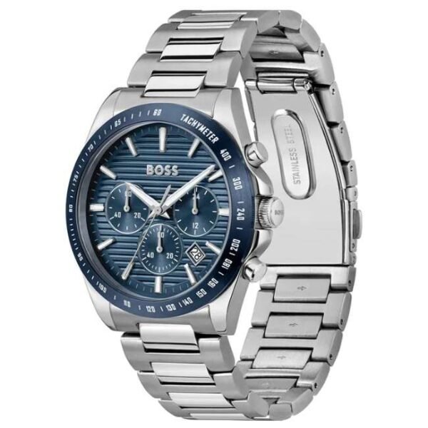 boss stainless steel silver men watch 1514240