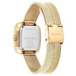 calvin klien adore stainless steel gold women watch 25100099