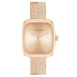 Calvin Klein Adore Stainless Steel Rose Gold Women Watch 25100101