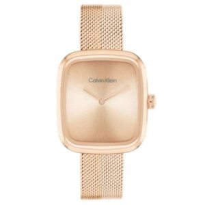 Calvin Klein Adore Stainless Steel Rose Gold Women Watch 25100101