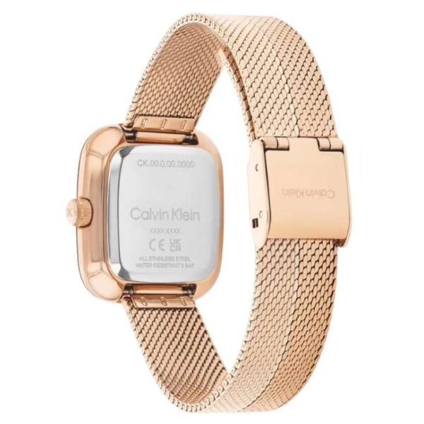 Calvin Klein Adore Stainless Steel Rose Gold Women Watch 25100101