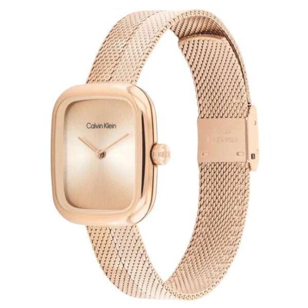 Calvin Klein Adore Stainless Steel Rose Gold Women Watch 25100101