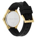 Calvin Klein Vibrancy Leather Black Women Watch 25100107