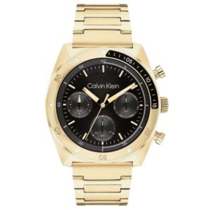 calvin klien flex stainless steel gold men watch 25200465