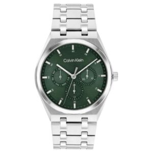 calvin klien motion stainless steel silver men watch 25200521