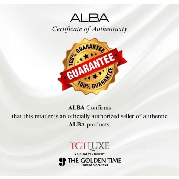 Alba Stainless Steel White Women Watch AH7ED6X1