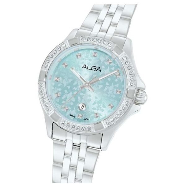 Alba Stainless Steel Blue Women Watch AH7EE3X1