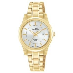 Alba Stainless Steel White Women Watch AH7EE6X1