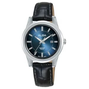 Alba Leather Blue Women Watch AH7EF7X1