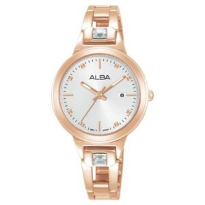 Alba Stainless Steel White Women's Watch AH7EH4X1