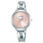Alba Stainless Steel Pink Women Watch AH7EJ3X1