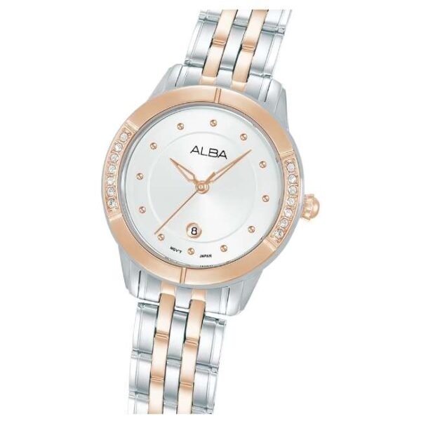 Alba Dual-Tone Stainless Steel Women’s Watch AH7EM2X1