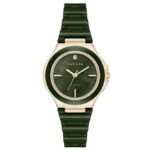 anne klien ceramic green women watch ak5112gpgn