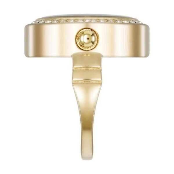 anne klien stainless steel gold women watch ak5128ringymw