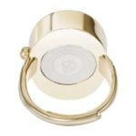 anne klien stainless steel gold women watch ak5128ringymw