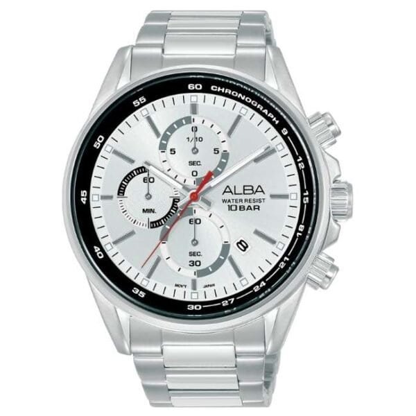 Alba Stainless Steel Black Men's Watch AM3A51X1